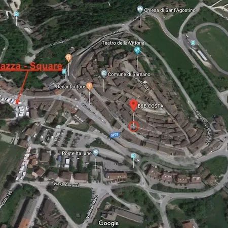 Costa Nel Centro Storico Di شقة سارنانو