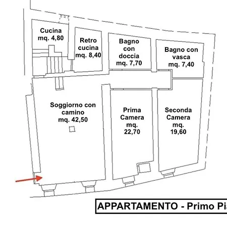 Costa Nel Centro Storico Di شقة *